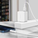 Kabel przewód do iPhone MFI USB - Lightning 2.4A 1.2m biały