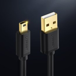 Kabel przewód przejściówka USB - miniUSB 480 Mbps 2m czarny
