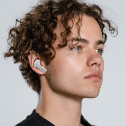 Dokanałowe słuchawki bezprzewodowe TWS Bluetooth szary