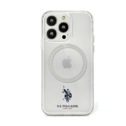 US Polo Assn MagSafe Collection - Etui iPhone 15 (przezroczysty)