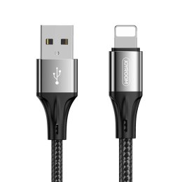 Wytrzymały kabel przewód do iPhone USB - Lightning 3A 1m czarny