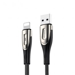 Kabel przewód do szybkiego ładowania iPhone USB-A - Lightning Sharp Series 2m czarny