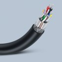 Elastyczny giętki kabel przewód USB 2.0 480Mb/s 3m czarny