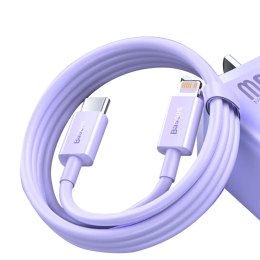 Kabel do szybkiego ładowania iPhone USB-C - Lightning PD 20W 1m fioletowy