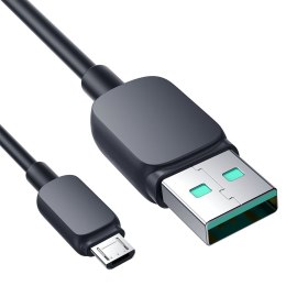 Kabel przewód microUSB - USB 2.4A 480Mbps 2m czarny