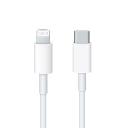 Apple oryginalny kabel przewód do iPhone USB-C - Lightning 1m biały