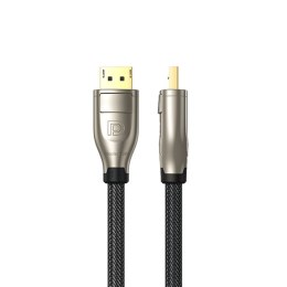 Kabel przewód DisplayPort wytrzymały elastyczny DP112 DP1.4 8K 3m czarny
