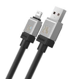 Kabel przewód do iPhone CoolPlay USB - Lightning 2.4A 2m czarny