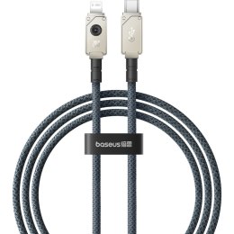 Niezniszczalny kabel przewód do iPhone USB-C - Lightning 20W 1m biały