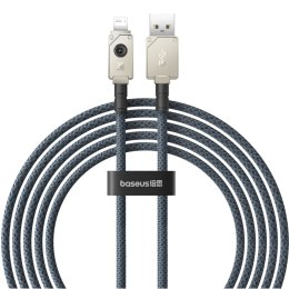 Niezniszczalny kabel przewód do iPhone USB - Lightning 2.4A 2m biały