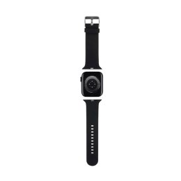 Karl Lagerfeld 3D Rubber Karl & Choupette Heads NFT - Pasek do Apple Watch 38/40/41 mm (czarny)