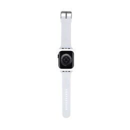 Karl Lagerfeld 3D Rubber Karl & Choupette Heads NFT - Pasek do Apple Watch 42/44/45/49 mm (biały)