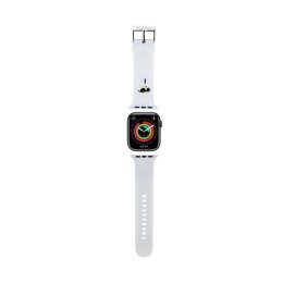 Karl Lagerfeld 3D Rubber Karl Head NFT - Pasek do Apple Watch 38/40/41 mm (biały)