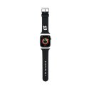Karl Lagerfeld 3D Rubber Karl Head NFT - Pasek do Apple Watch 42/44/45/49 mm (czarny)