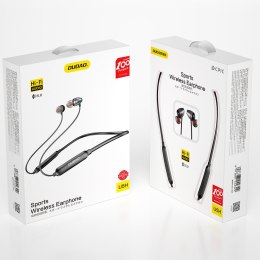 Sportowe słuchawki bezprzewodowe Bluetooth 5.0 NeckBand szare