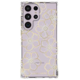 Case-Mate Floral Gems - Etui Samsung Galaxy S23 Ultra (Przezroczysty)