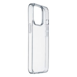 Cellularline Clear Strong - Etui iPhone 15 z ochroną antybakteryjną (przezroczysty)