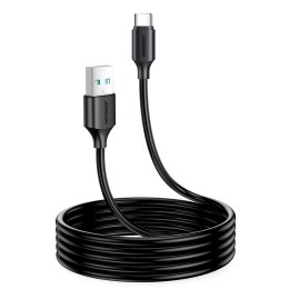 Kabel do ładowania i transmisji danych USB - USB Typ C 3A 2m czarny