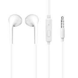 Zestaw słuchawkowy X10S przewodowe słuchawki mini jack 3.5mm biały