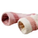 Ciepłe rękawiczki zimowe dotykowe do telefonu damskie beżowe