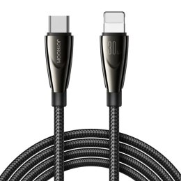 Kabel przewód do iPhone Pioneer Series USB-C - Lightning 30W 1.2m czarny