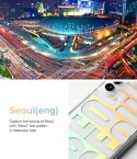 Pancerne etui pokrowiec z żelową ramką Galaxy S22+ Fusion Design Seoul przezroczysty