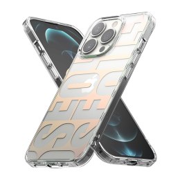 Pancerne etui pokrowiec z żelową ramką iPhone 13 Pro Fusion Design przezroczysty