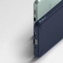Wytrzymałe i elastyczne etui pokrowiec Galaxy A73 Onyx granatowy