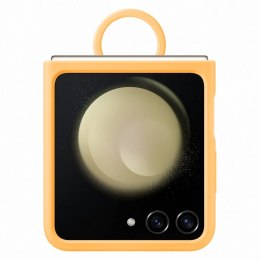 Etui silikonowe z uchwytem do Smsung Galaxy Z Flip 5 żółte