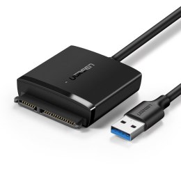 Kabel Adapter do dysku HDD i SSD SATA 2.5'' / 3.5'' USB 3.0 do 12TB - czarny