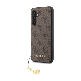 Guess 4G Charms Collection - Etui Samsung Galaxy S23 FE (brązowy)