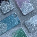 Błyszczące etui pokrowiec z brokatem Samsung Galaxy A22 4G Star Glitter przezroczysty