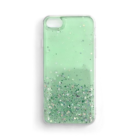 Błyszczące etui pokrowiec z brokatem Samsung Galaxy A42 5G Star Glitter zielony