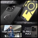 Etui Tough Armor MagSafe na iPhone 15 Pro Max czarne