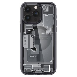 Etui Ultra Hybrid Mag z MagSafe na iPhone 15 Pro szaro-czarne