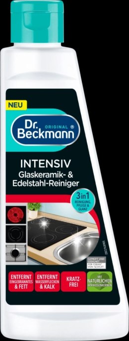 Dr. Beckmann Intensywny Środek do Czyszczenia Szkła, Ceramiki i Stali Nierdzewnej 250 ml