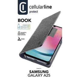 Cellularline Book Case - Etui Samsung Galaxy A25 5G (czarny)