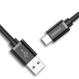 Kabel przewód USB - USB Typ C Super Fast Charge 1 m czarny