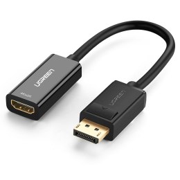 Adapter przejściówka z DisplayPort (męski) - HDMI (żeński) 4K 2K czarny