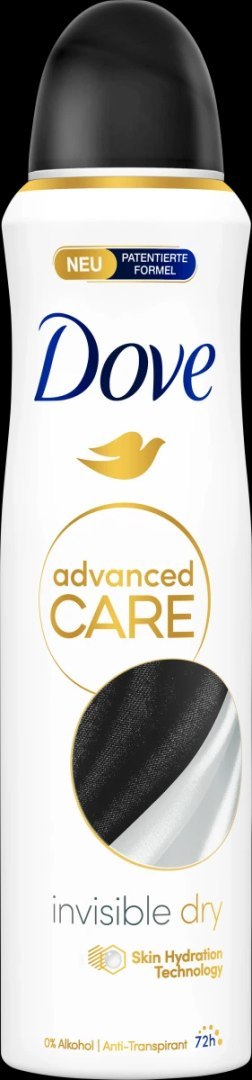 Dove Advanced Care Invisible Dry Antitranspirant Spray 150 ml