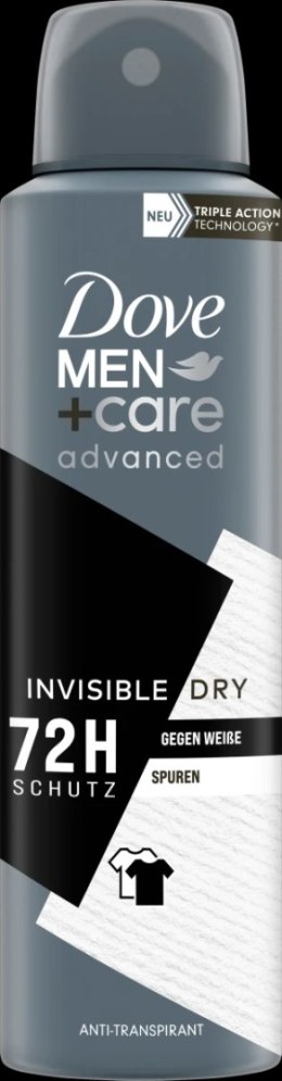 Dove Men+Care Advanced Invisible Dry Anti-Transpirant Spray 150 ml