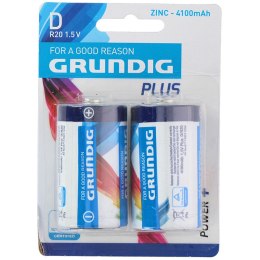 Grundig - Bateria cynkowa D / R20 1.5V 4100mah 2 szt.