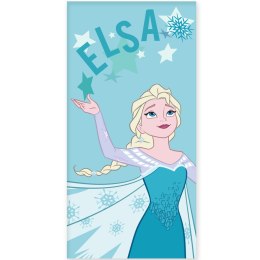 Ręcznik bawełniany 70x140 Frozen Elsa niebieski