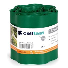 Obrzeże Trawnikowe Faliste Cellfast 15cm 9m Ciemna Zieleń