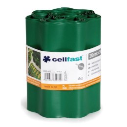 Obrzeże Trawnikowe Faliste Cellfast 20cm 9m Ciemna Zieleń