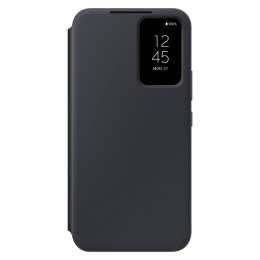 Etui pokrowiec z klapką okienkiem portfel na kartę Galaxy A54 5G Smart View Wallet czarne