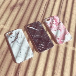 Marble żelowe etui pokrowiec marmur Xiaomi Redmi Note 10 5G / Poco M3 Pro różowy
