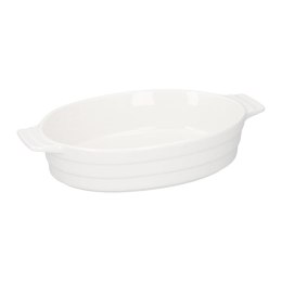 Alpina - Naczynie do pieczenia ceramiczne 24x14,5x5 cm 600 ml (biały)