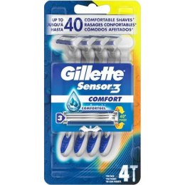 Gillette Sensor 3 Comfort Maszynka Jednorazowa 4 szt.
