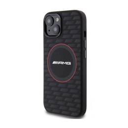 AMG Silicone Carbon Pattern MagSafe - Etui iPhone 15 (czarny)